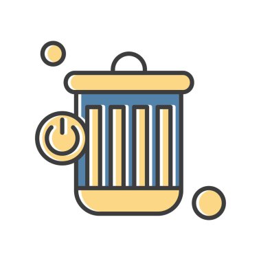 Vektör akıllı telefon simgesi illüstrasyonu