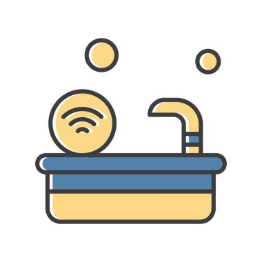 Vektör akıllı telefon simgesi illüstrasyonu