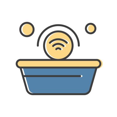 Vektör akıllı telefon simgesi illüstrasyonu