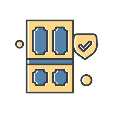 Vektör akıllı telefon simgesi illüstrasyonu