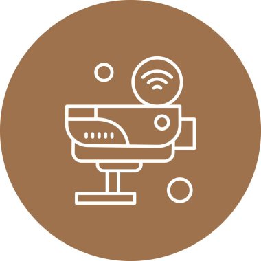 Vektör Kamera Simgesi, vektör illüstrasyonu  