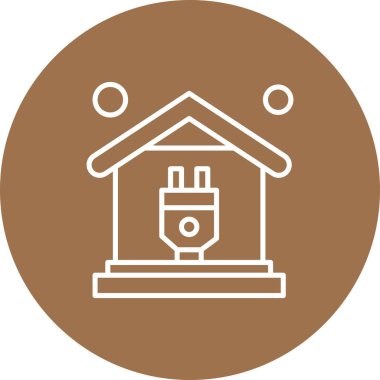 Dolgu simgesi vektör illüstrasyonu