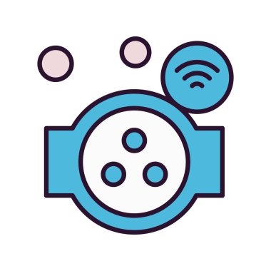 Vektör akıllı telefon simgesi illüstrasyonu