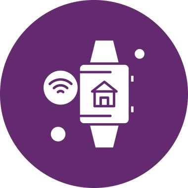 Vektör ev simgesi, vektör illüstrasyonu  