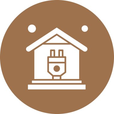 Dolgu simgesi vektör illüstrasyonu