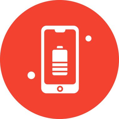 Vektör akıllı telefon simgesi illüstrasyonu