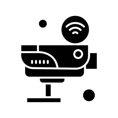 Vektör Kamera Simgesi, vektör illüstrasyonu  