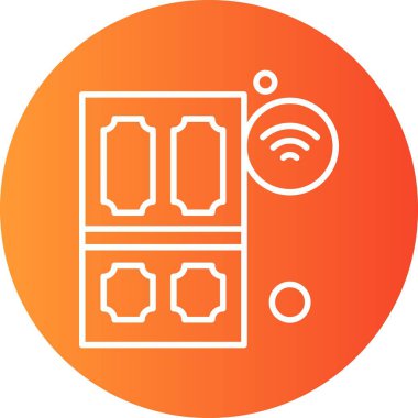 Vektör akıllı telefon simgesi illüstrasyonu