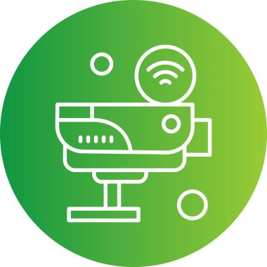 Vektör Kamera Simgesi, vektör illüstrasyonu  