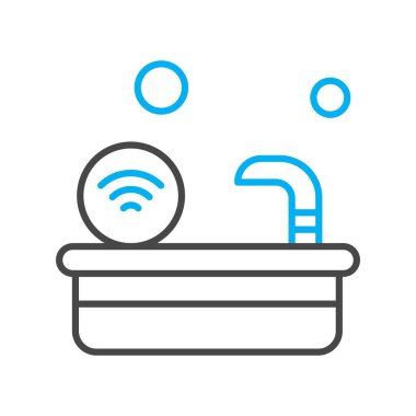 Vektör akıllı telefon simgesi illüstrasyonu