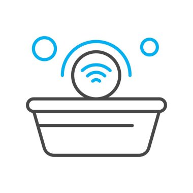 Vektör akıllı telefon simgesi illüstrasyonu