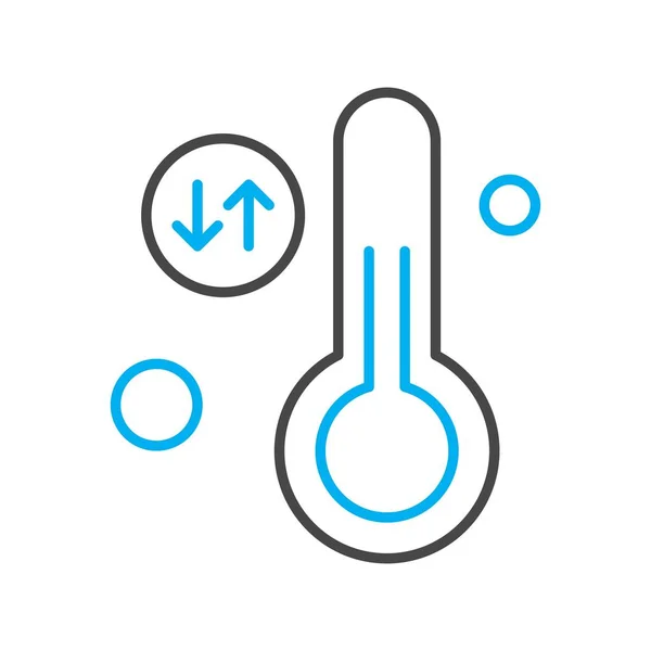Векторный Иллюстрационный Термометр — стоковый вектор