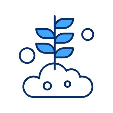 Vektör illüstrasyon fabrikası simgesi