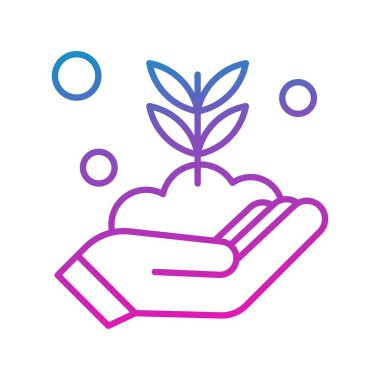 Vektör Çiçeği Simgesi illüstrasyonu