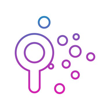 Vektör illüstrasyon termometre simgesi 