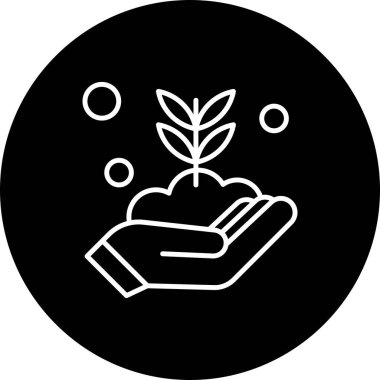 Vektör Çiçeği Simgesi illüstrasyonu