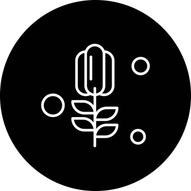  Vektör Çiçeği Simgesi illüstrasyonu