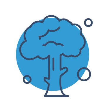 Vektör Ağacı Simgesi illüstrasyonu