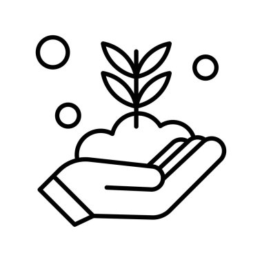 Vektör Çiçeği Simgesi illüstrasyonu