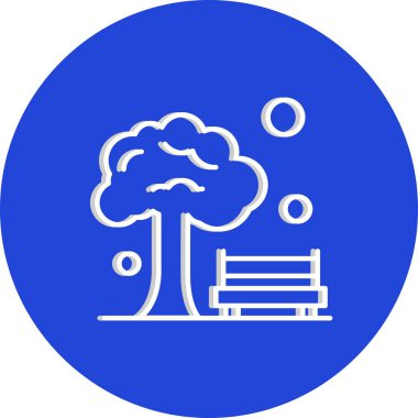 Vektör Ağacı Simgesi illüstrasyonu