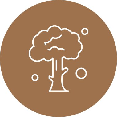 Vektör Ağacı Simgesi illüstrasyonu