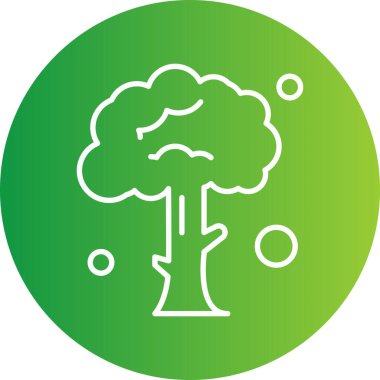 Vektör Ağacı Simgesi illüstrasyonu