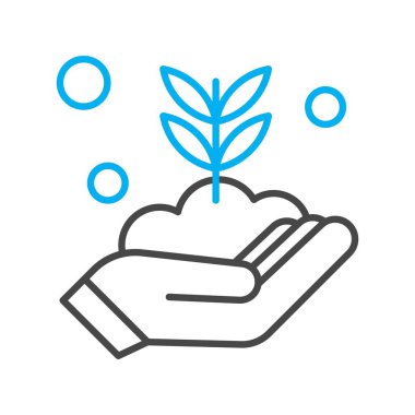 Vektör Çiçeği Simgesi illüstrasyonu