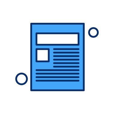 Vektör UIUX simgesi illüstrasyonu  