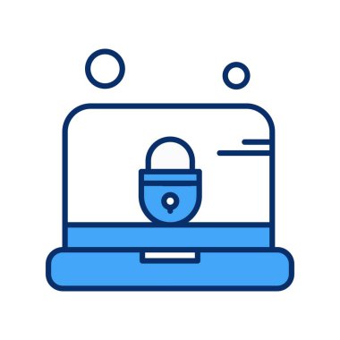  dizüstü bilgisayar simgesi, vektör illüstrasyonu 