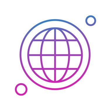 Vektör Toprak Simgesi, vektör illüstrasyonu  