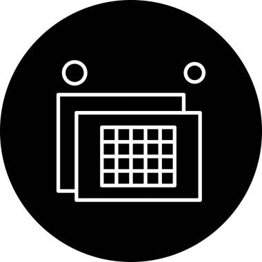 Vektör UIUX simgesi illüstrasyonu  