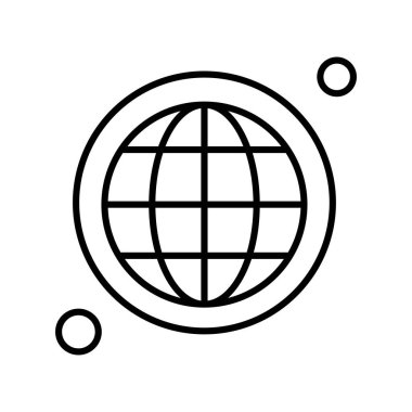 Vektör Toprak Simgesi, vektör illüstrasyonu  