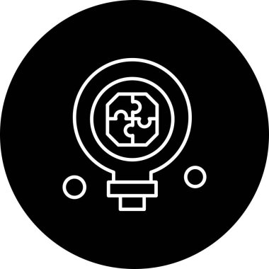 Vektör Ampul Simgesi, vektör illüstrasyonu  