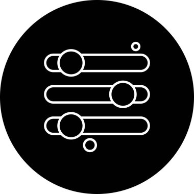 Vektör ayarı Simge illüstrasyonu  