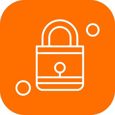 Vektör Kilit Simgesi, güvenlik kavramı