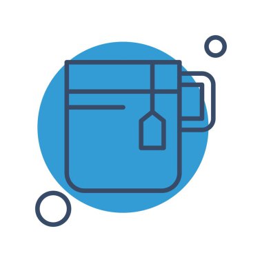 Vektör Kahve Simgesi illüstrasyonu