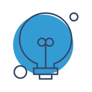 Vektör Ampul Simgesi, vektör illüstrasyonu  