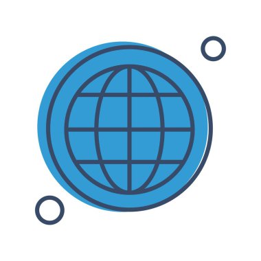 Vektör Toprak Simgesi, vektör illüstrasyonu  