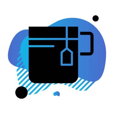 Vektör Kahve Simgesi illüstrasyonu