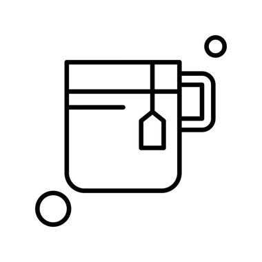 Vektör Kahve Simgesi illüstrasyonu