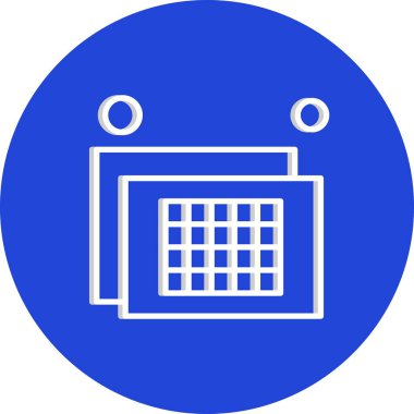 Vektör UIUX simgesi illüstrasyonu  