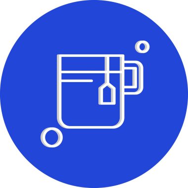 Vektör Kahve Simgesi illüstrasyonu