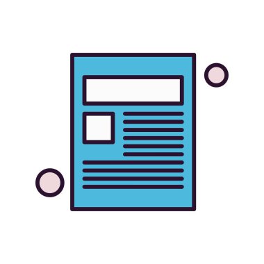 Vektör UIUX simgesi illüstrasyonu  