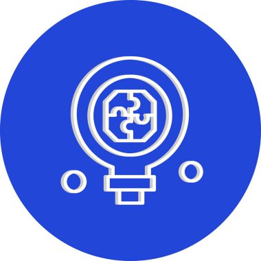 Vektör Ampul Simgesi, vektör illüstrasyonu  