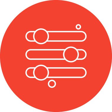 Vektör ayarı Simge illüstrasyonu  