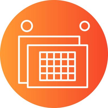 Vektör UIUX simgesi illüstrasyonu  