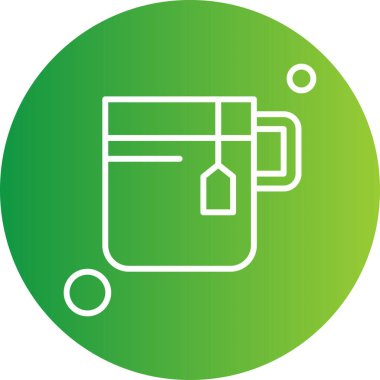 Vektör Kahve Simgesi illüstrasyonu