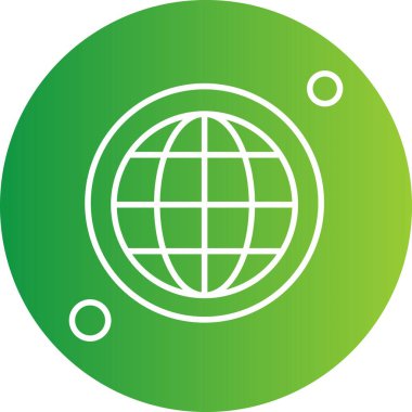 Vektör Toprak Simgesi, vektör illüstrasyonu  