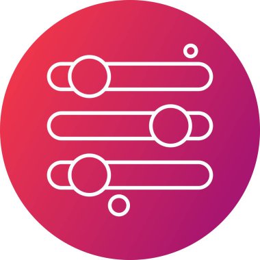 Vektör ayarı Simge illüstrasyonu  