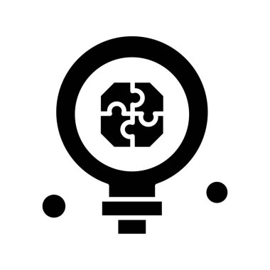 Vektör Ampul Simgesi, vektör illüstrasyonu  